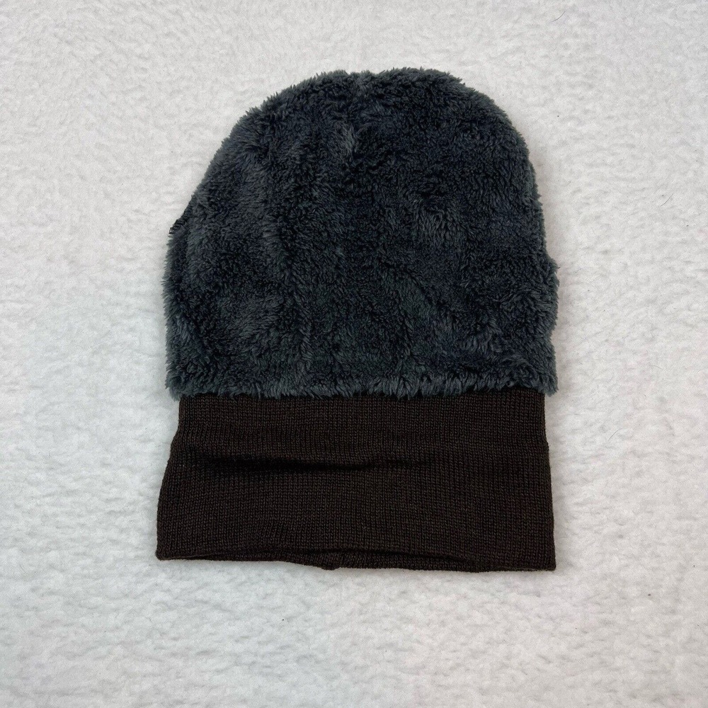Brown‎ Beanie Skullie Cap Winter Fall One Size - Picture 3 of 3